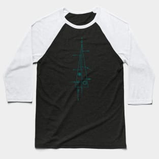 trigonal on black Baseball T-Shirt